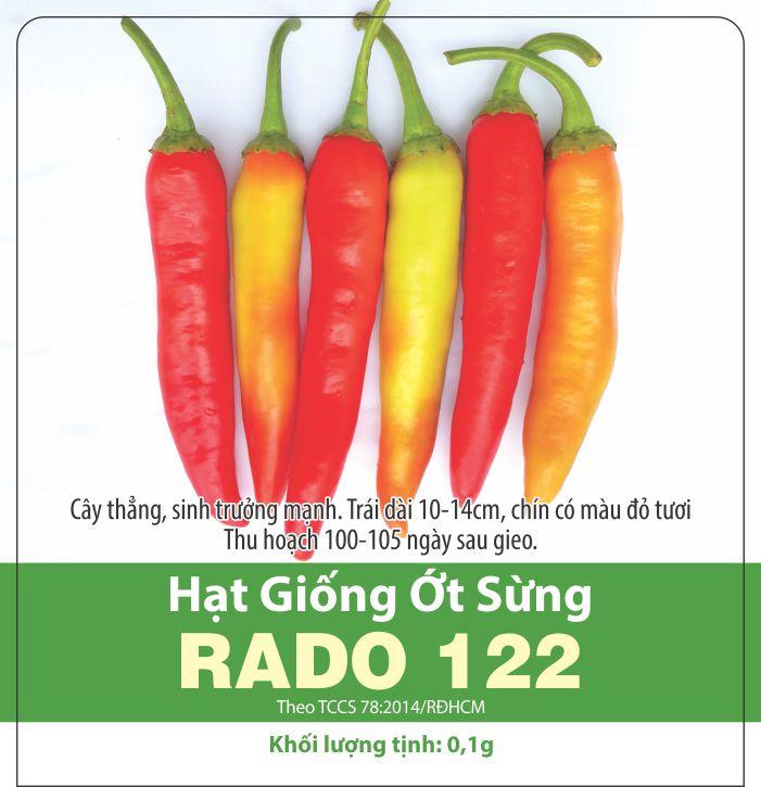 Hạt giống ớt sừng dễ trồng, sai trái 0.1gr