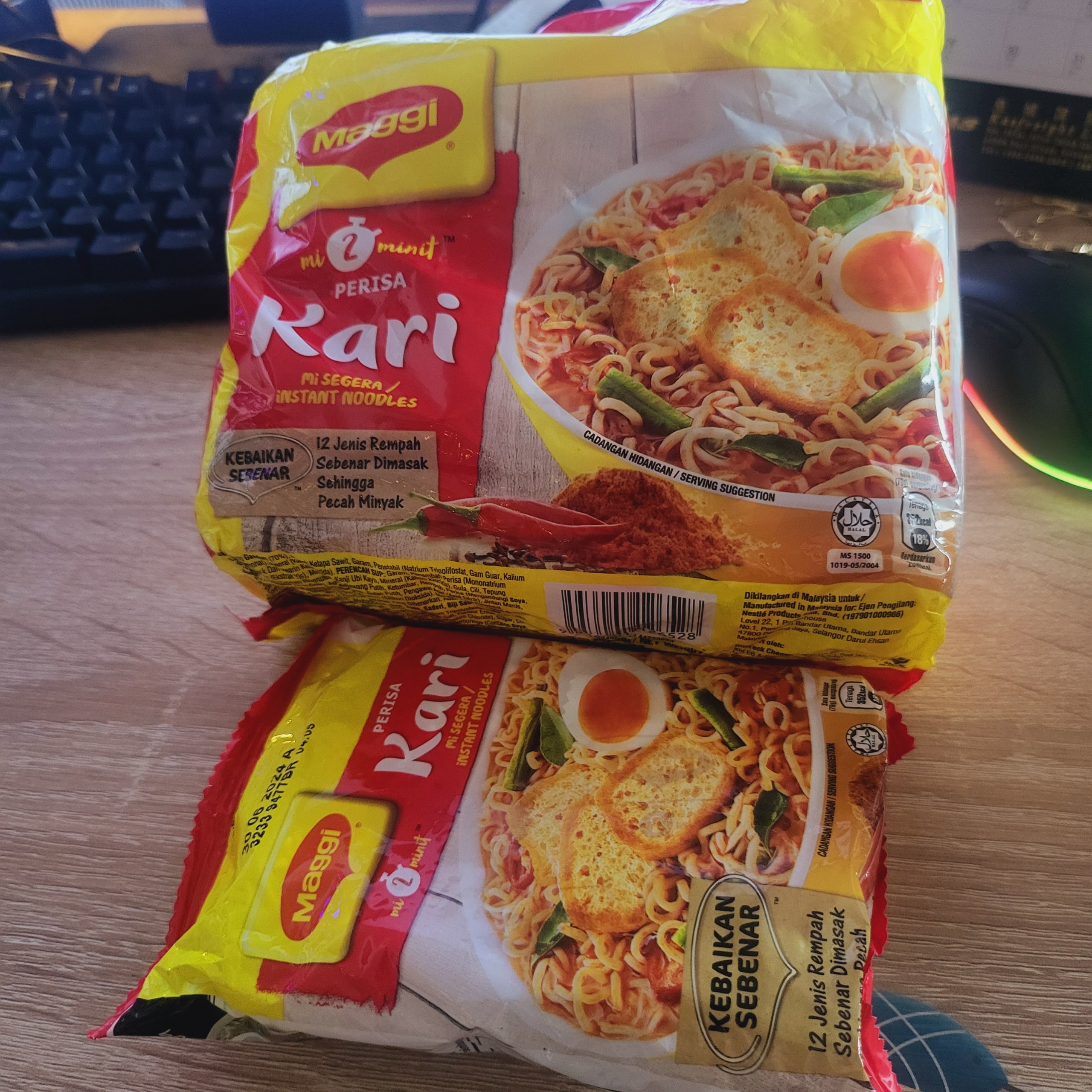 Mì gói Maggi Kari Malaysia