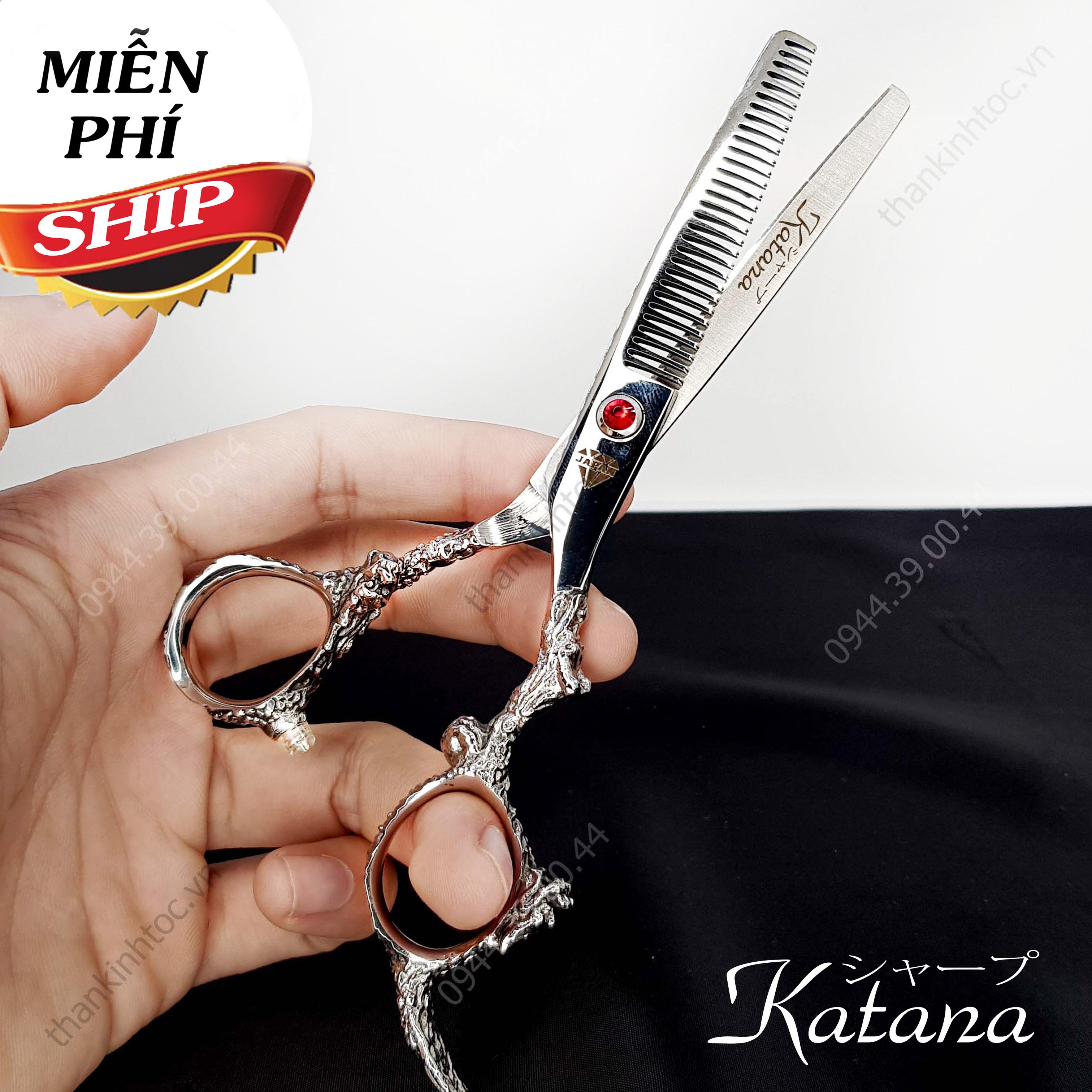 Kéo tỉa tóc nam nữ cao cấp - Kéo size 6.0