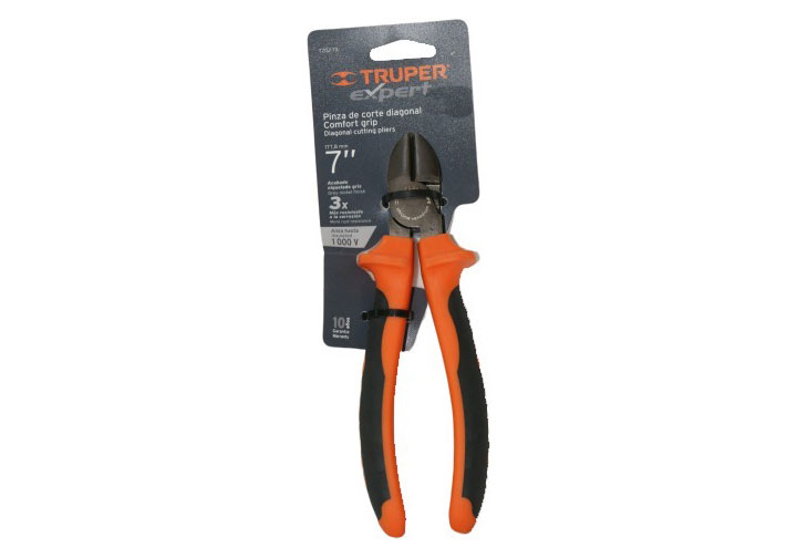 Kềm cắt 7" cao cấp cách điện 1000v truper 12349