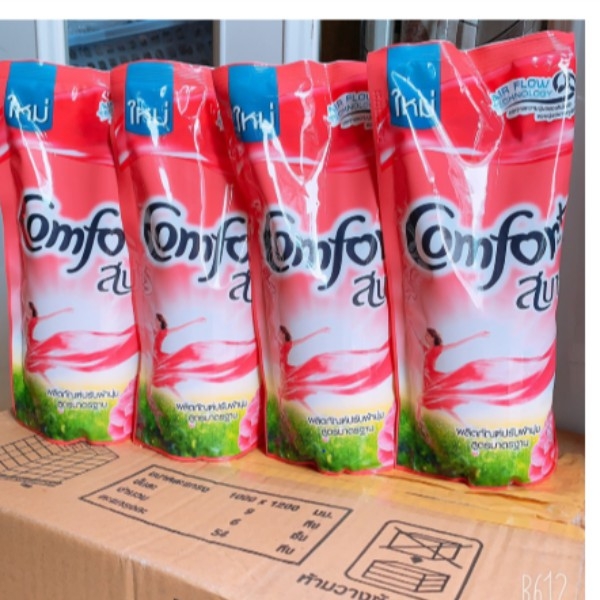 Combo 4 bịch nước xả vải Comfort Thái Lan bịch 500ml