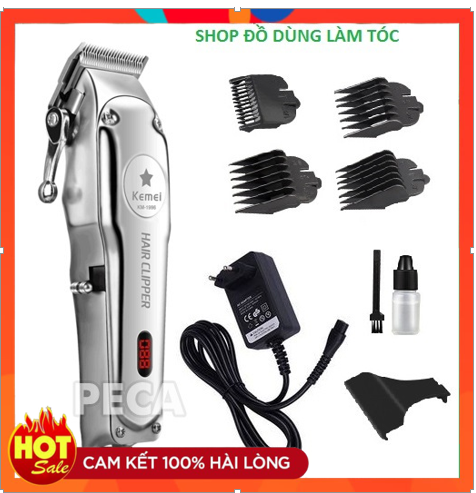 Tông đơ cắt tóc , kemei 1996 - đã mài chuốt lưỡi - lưỡi đơn , kép - bảo hành 6 tháng