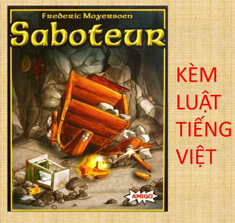 Trò chơi board game đào vàng- saboteur