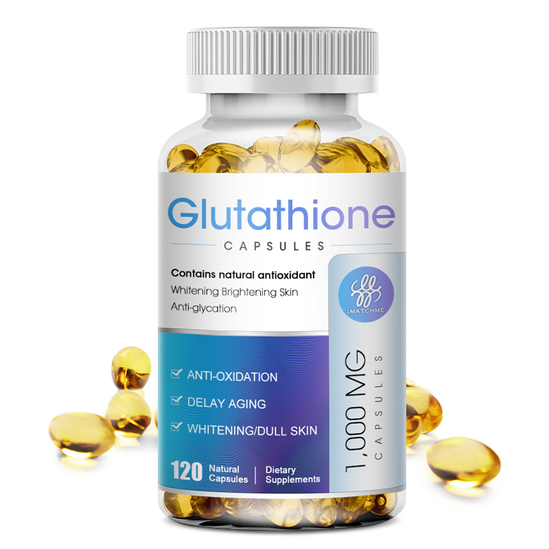 iMATCHME Glutathione Viên 1000mg Mạnh Mẽ Làm Trắng Da Giảm Xỉn Màu Vitamin C Chống Lão Hóa Tăng Cường Miễn Dịch Làm Đẹp Da Thực Phẩm Bổ Sung