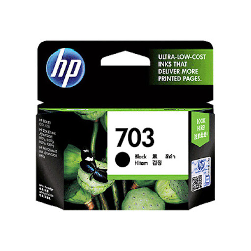 Mực in phun hp 703 black cd887aa