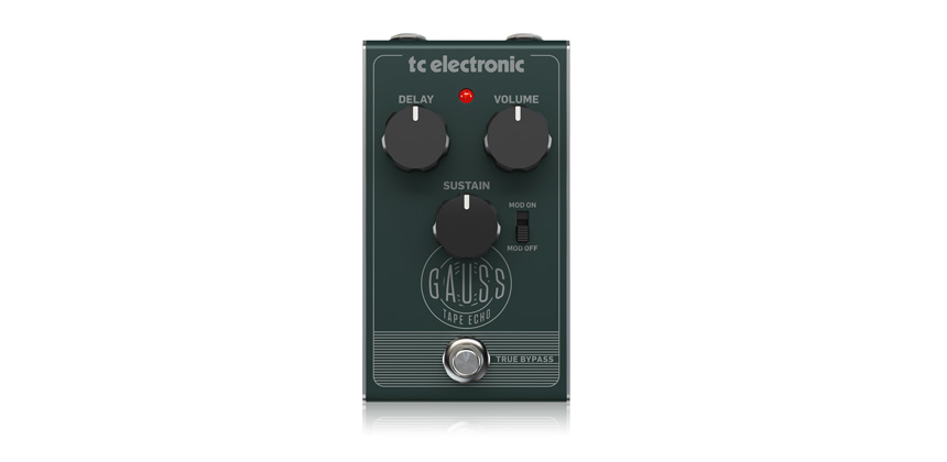 Tc Eclectronic Pedal cho Guitar GAUSS TAPE ECHO