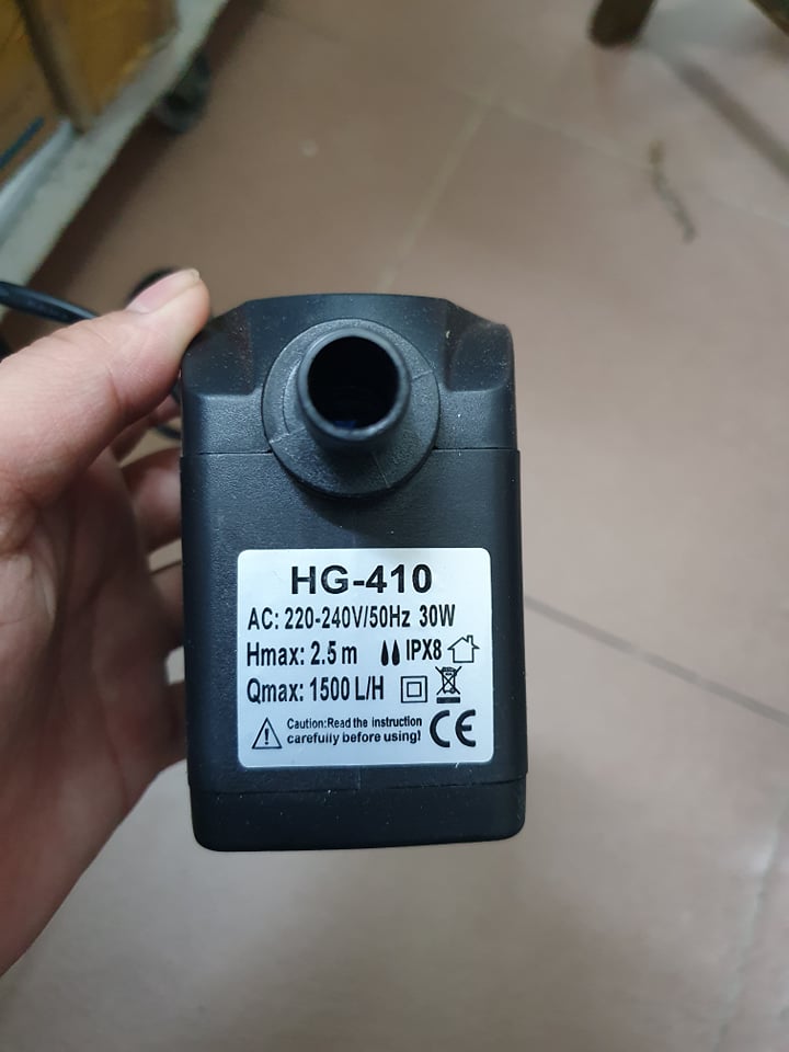 Bơm quạt hơi nước 30w