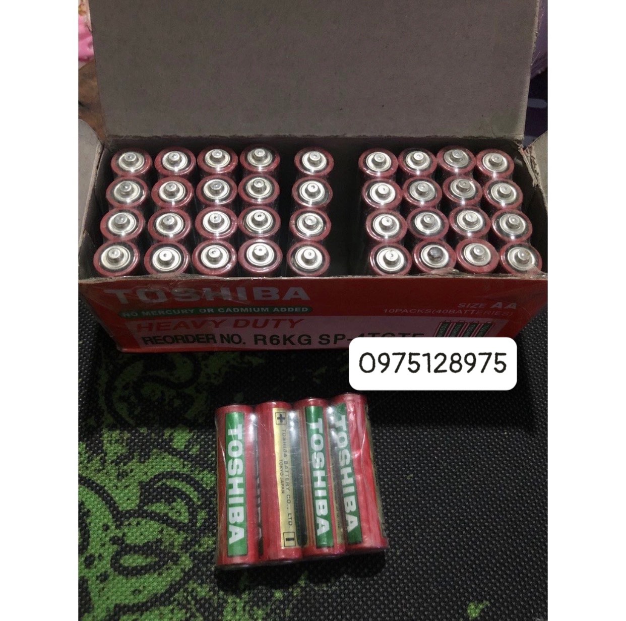Pin toshiba aa đồng hồ
