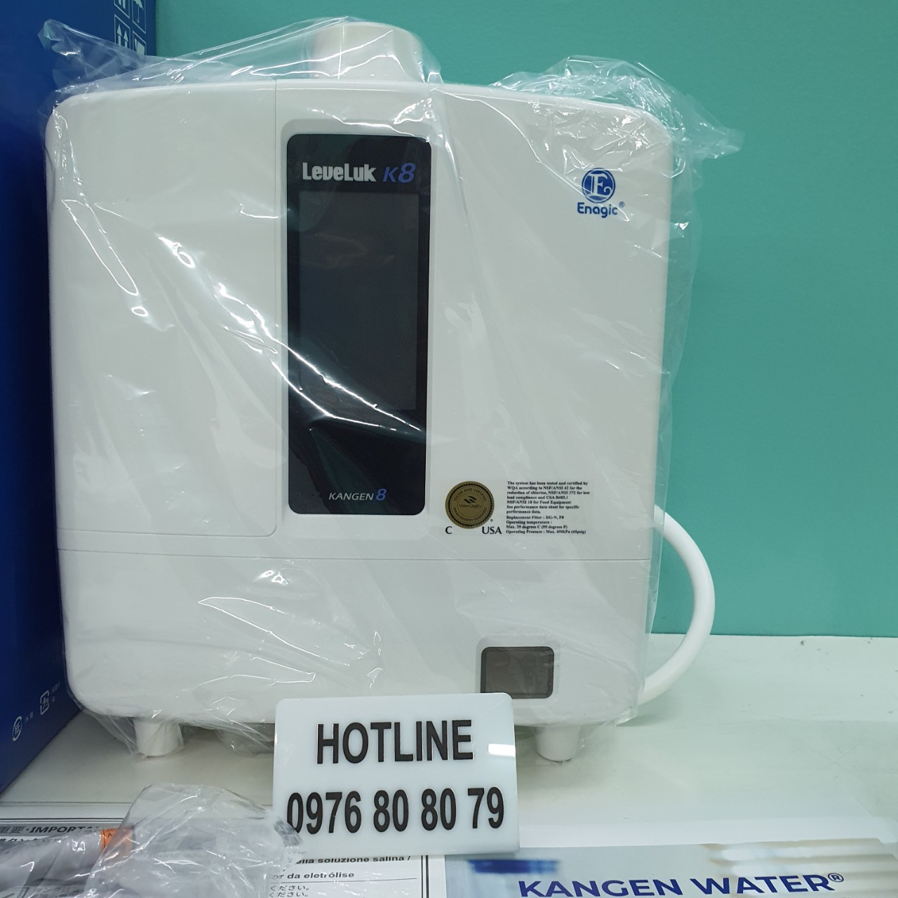 Máy lọc nước Kangen LEVELUK K8 [MINHQUANHOME] Máy điện giải tạo ion kiềm Kangen Leveluk K8 - Chính hãng Enagic