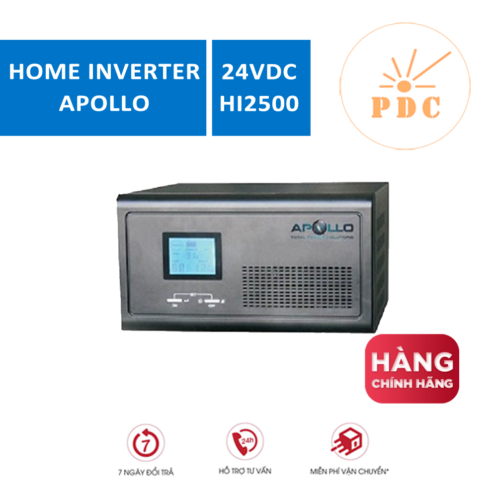 Inverter apollo 2.5kva 2500va 1600w kc2500 -