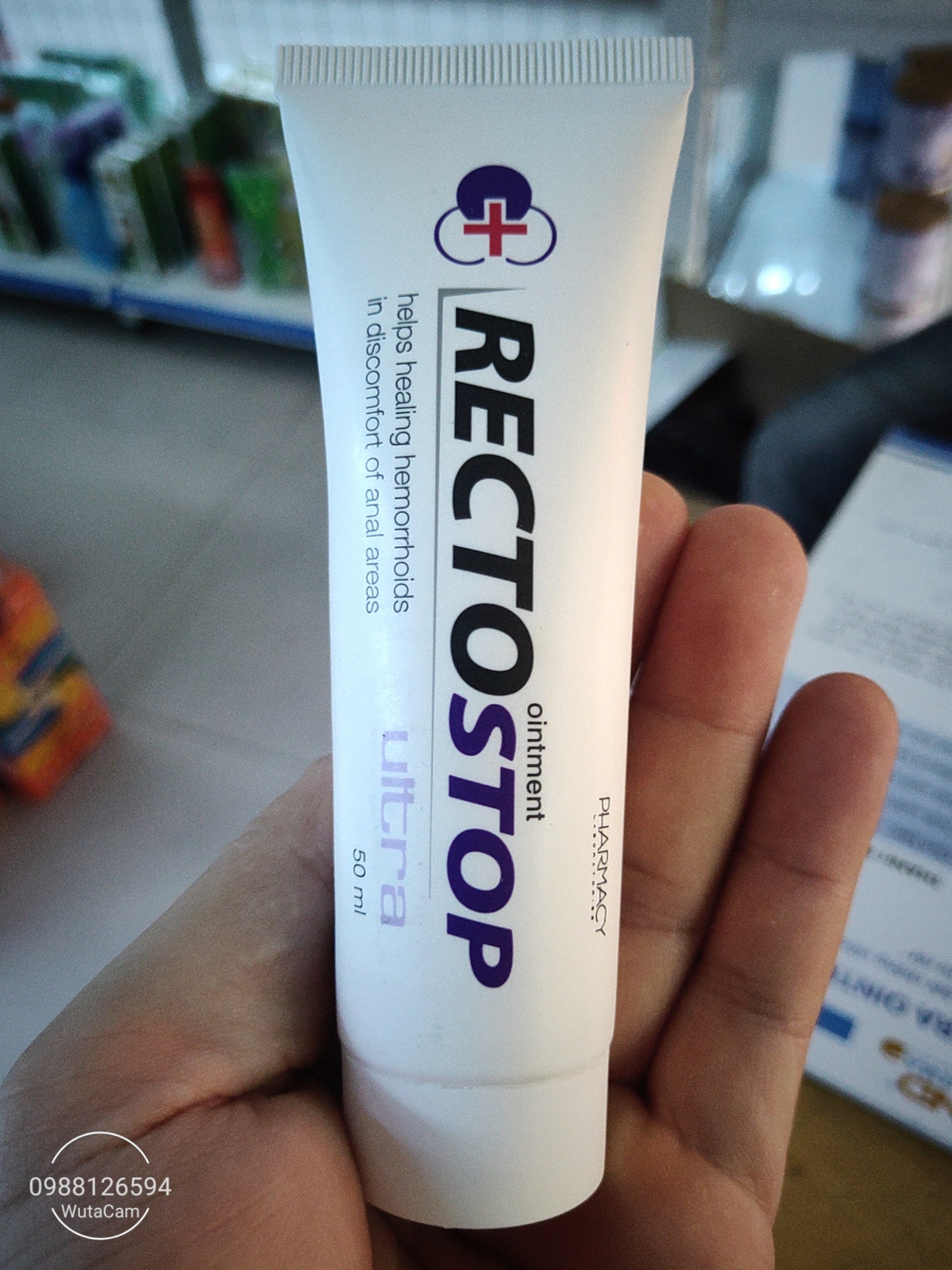 Kem bôi trĩ Rectostop 50ml nhập khẩu Balan AN TOÀN cho bà bầu