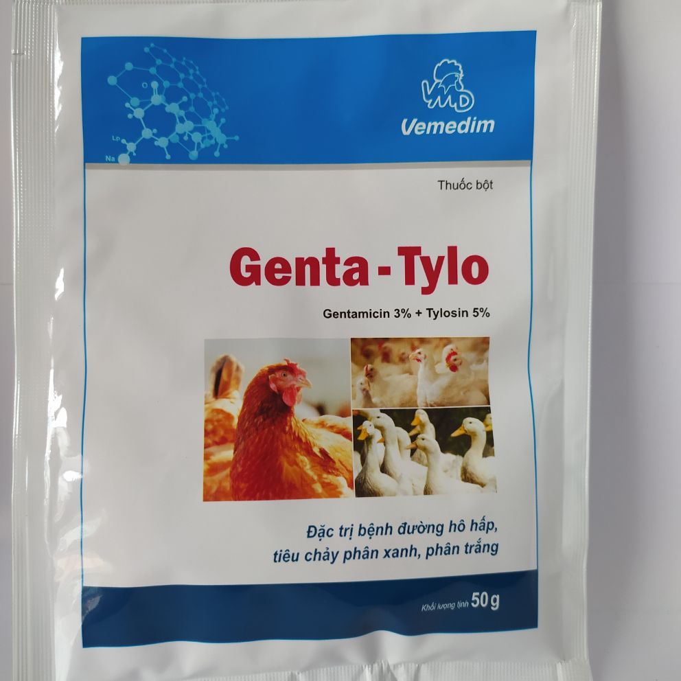 SẢN PHẨM GENTA TYLO GÓI 50G