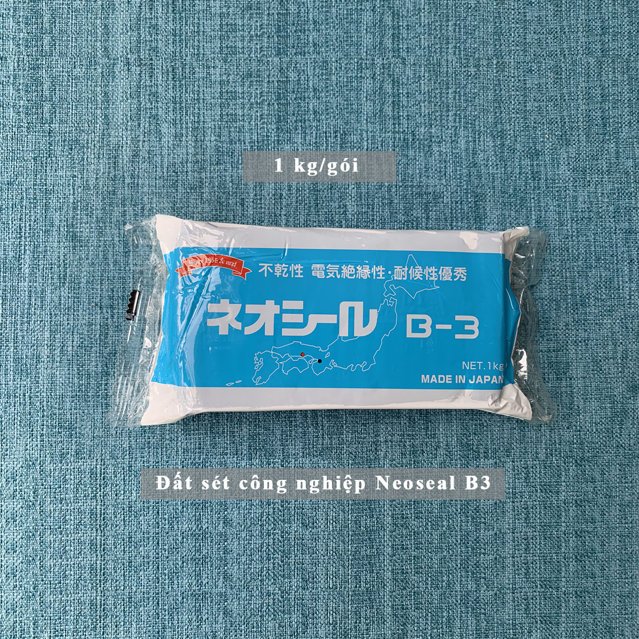 Đất sét Nitto Neoseal B3 - Đất sét công nghiệp B-3 Nhật Bản - (đất sét B3 bịt trám lỗ hở tủ điện, đường điện, đường lạnh)