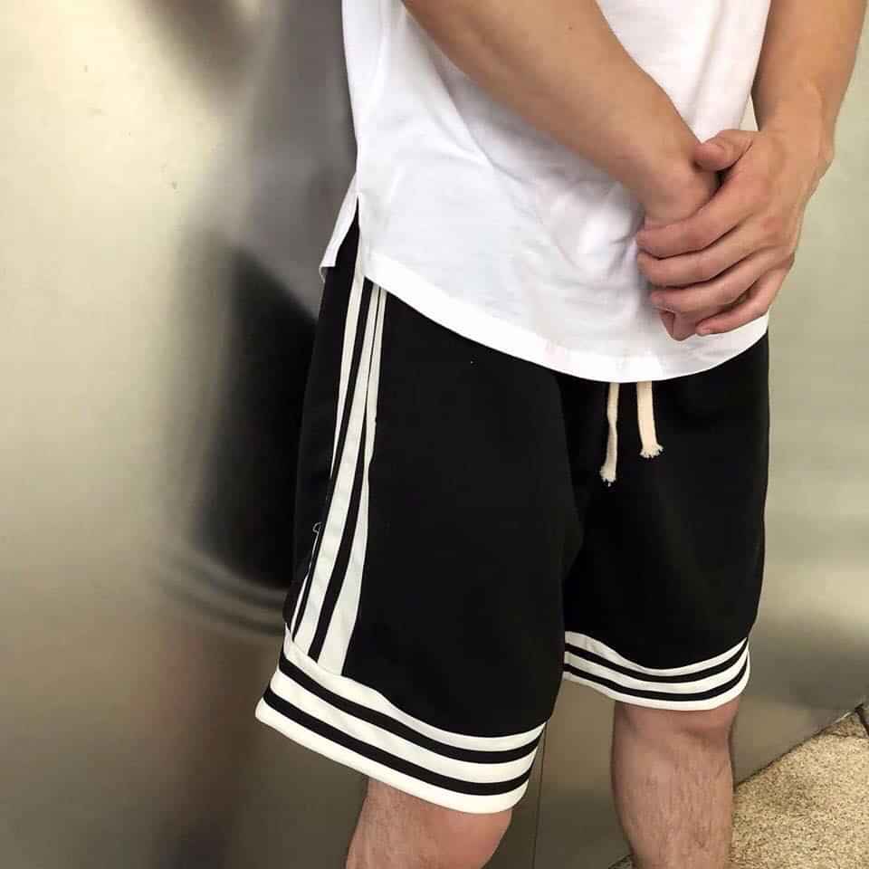 [HCM]Quần Short Thể Thao Chạy Sọc Viền Cá Tính Unisex