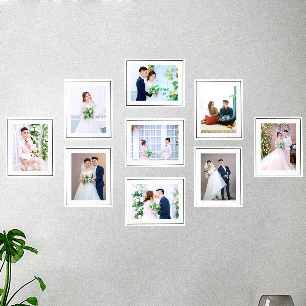 Bộ Khung Ảnh Trang Trí Size - Bộ Khung Ảnh Giá Rẻ - Bộ Khung Ảnh Size 13x18