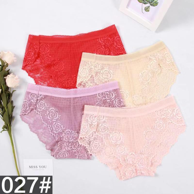 Set 5 quần lót ren 027 ren cao cấp chất vải đẹp 140n109