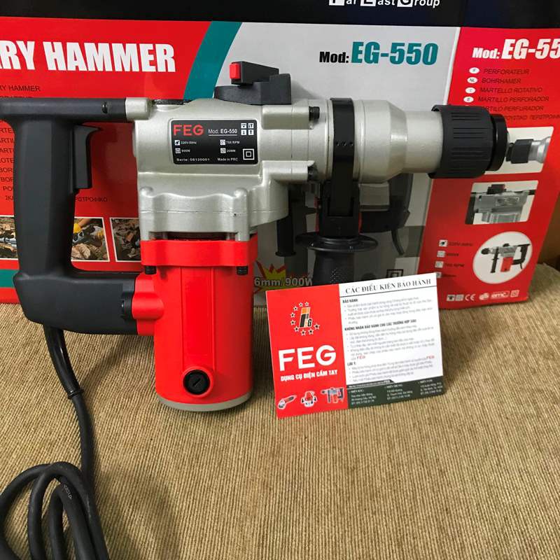 Máy khoan đục bê tông feg-550 - máy khoan đục bê tông feg-550