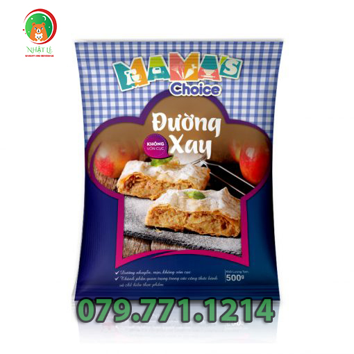 Đường xay mama’s choice gói 1kg / 500gr