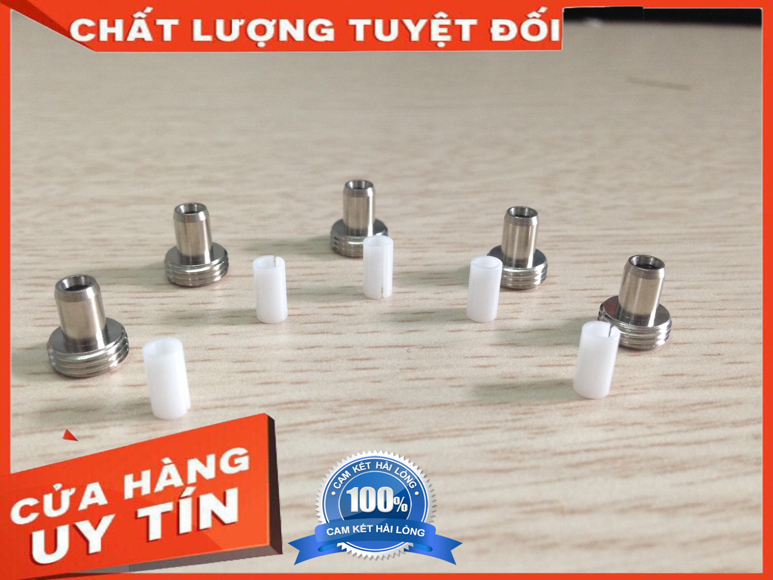 Combo 5 Bộ đầu chụp sắt sứ bút soi & máy đo quang