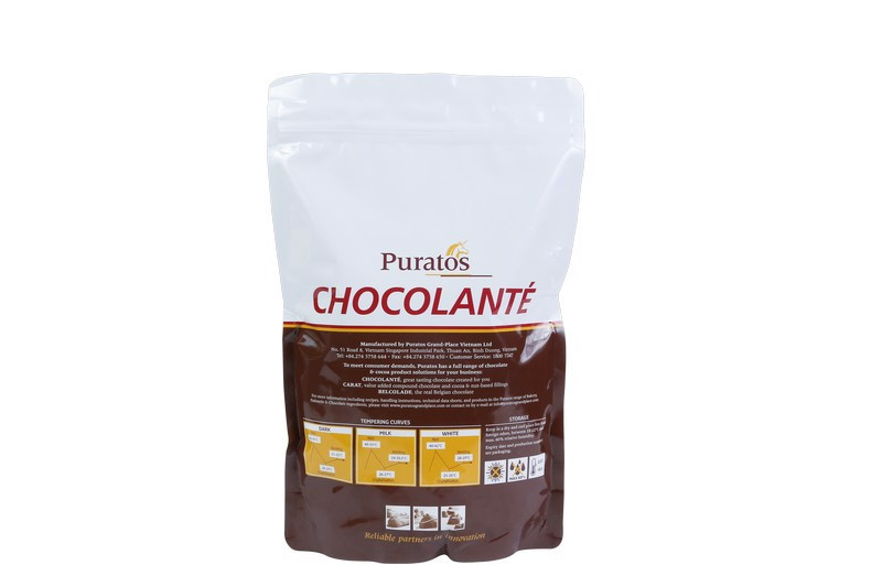 Socola nút Puratos 75% cacao