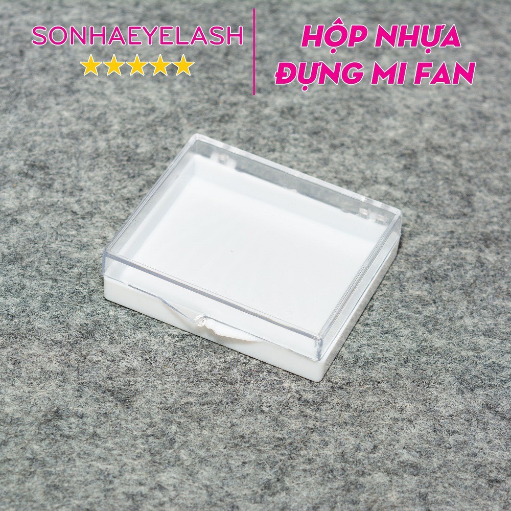 Combo 5 Hộp nhựa đựng mi fan, hộp đựng fan mi volume