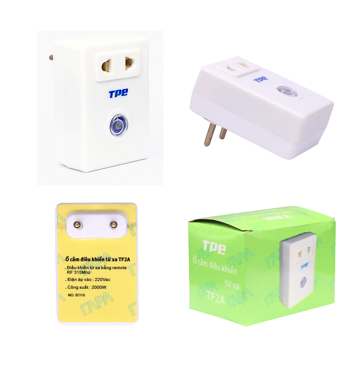 Ổ cắm điều khiển từ xa TPE TF2A