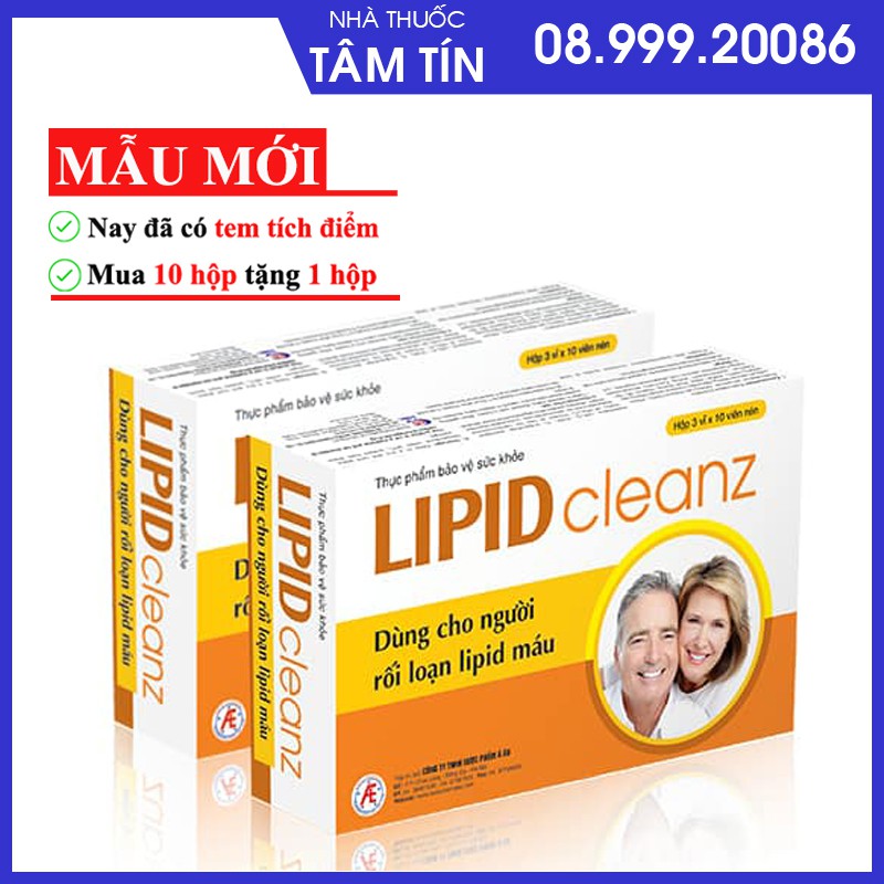Viên uống Lipid Cleanz
