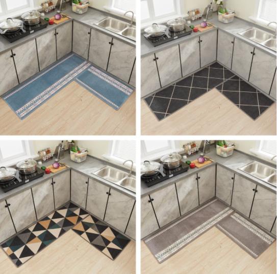COMBO 2 TẤM THẢM NHÀ BẾP - THẢM TRẢI BẾP,TRANG TRÍ, CHỐNG TRƠN TRƯỢT  CAO CẤP LEN SỢI THẤM HÚT 2 KÍCH THƯỚC DÀI 50X80 VÀ 50X120- THẢM NHÀ BẾP - BỘ 2 THẢM LAU CHÂN 3D SIÊU ĐẸP THẢM NHÀ BẾP, THẢM BẾP, THẢM BẾP DÀI