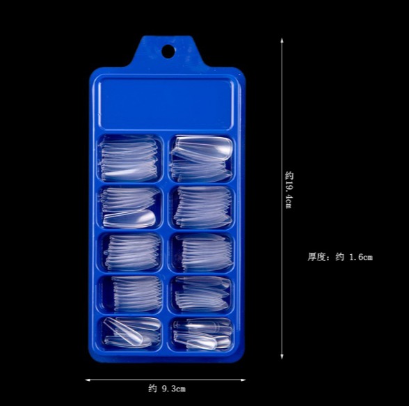 Hộp móng úp phom thang 100 chiếc đủ size trang trí chăm sóc móng shop AZnails