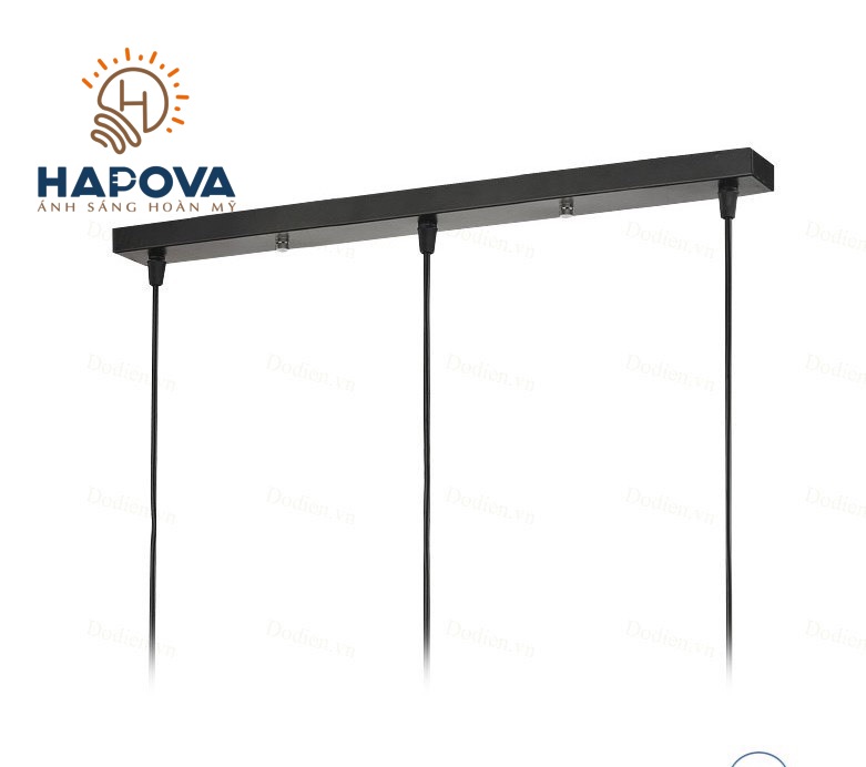 Đế bộ 03 đèn thả trần hapova yuki 8993