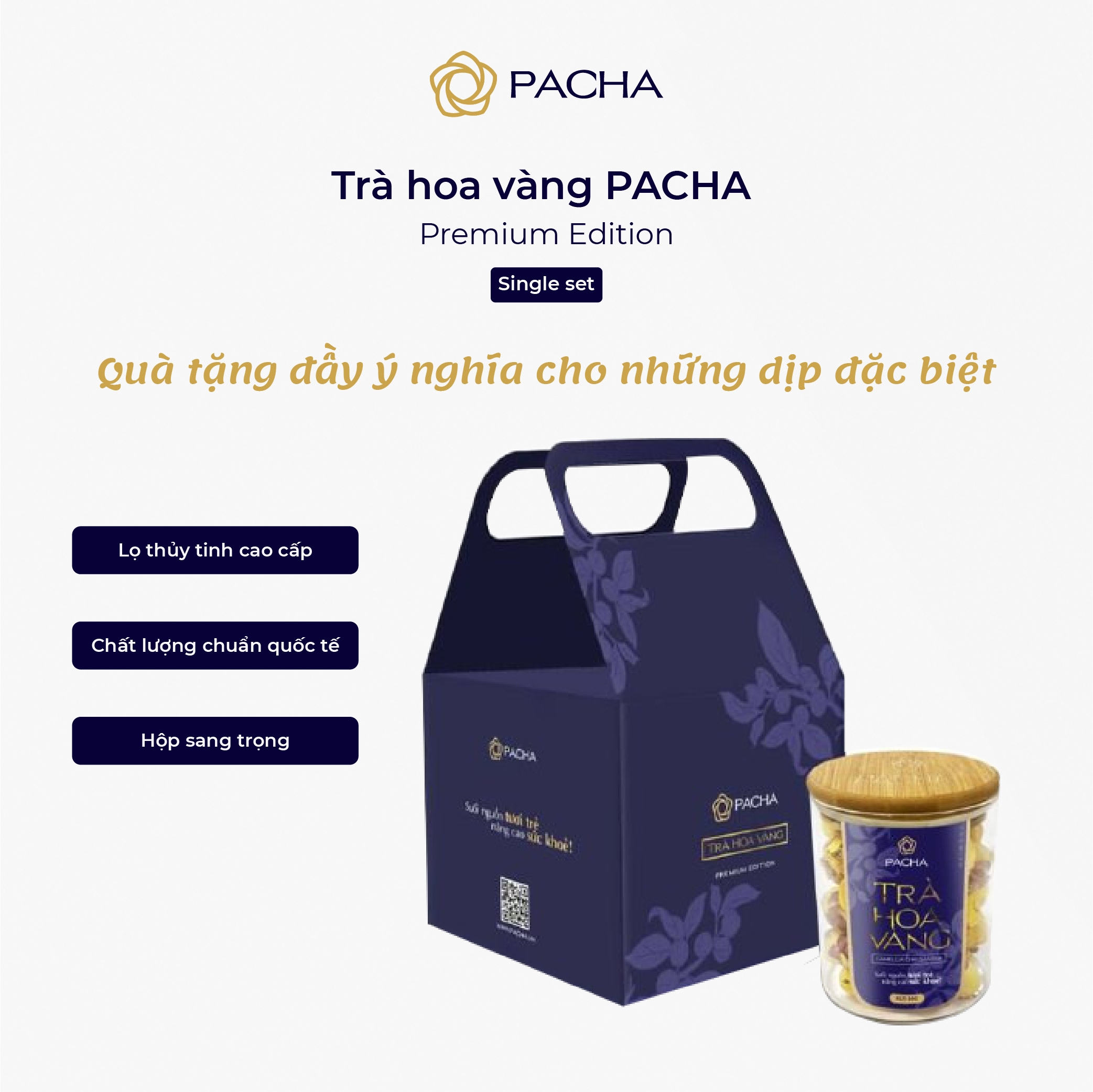 Trà hoa vàng PACHA Premium Edition