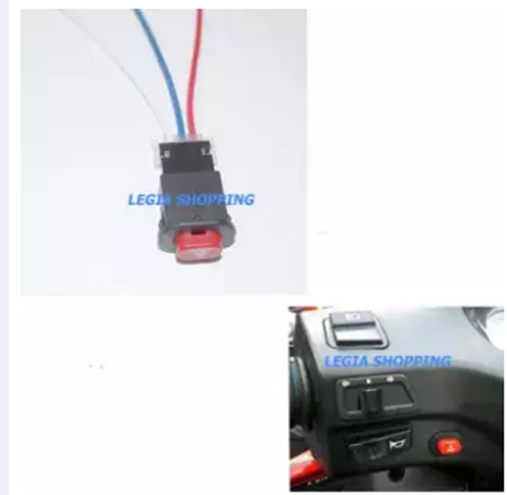 Công tắc ON - OFF chống nước chuyên dụng cho ô tô , xe máy công tắc 3 dây passing