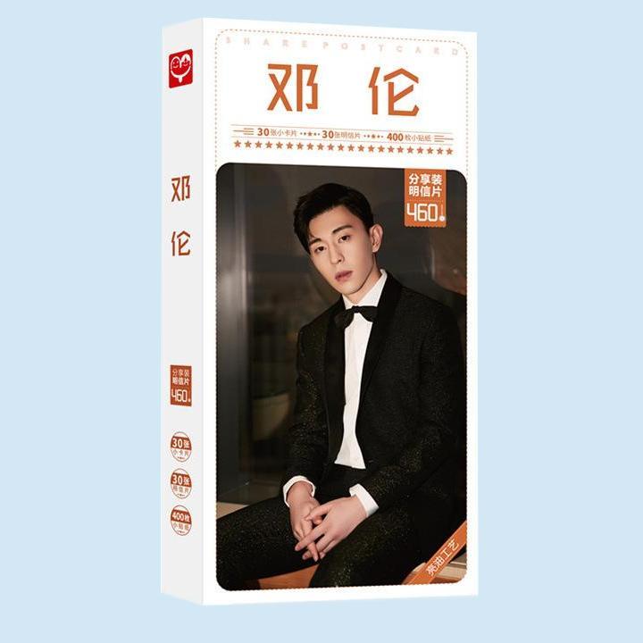 Hộp ảnh Postcard Đặng Luân bộ ảnh có ảnh dán sticker lomo bưu thiếp