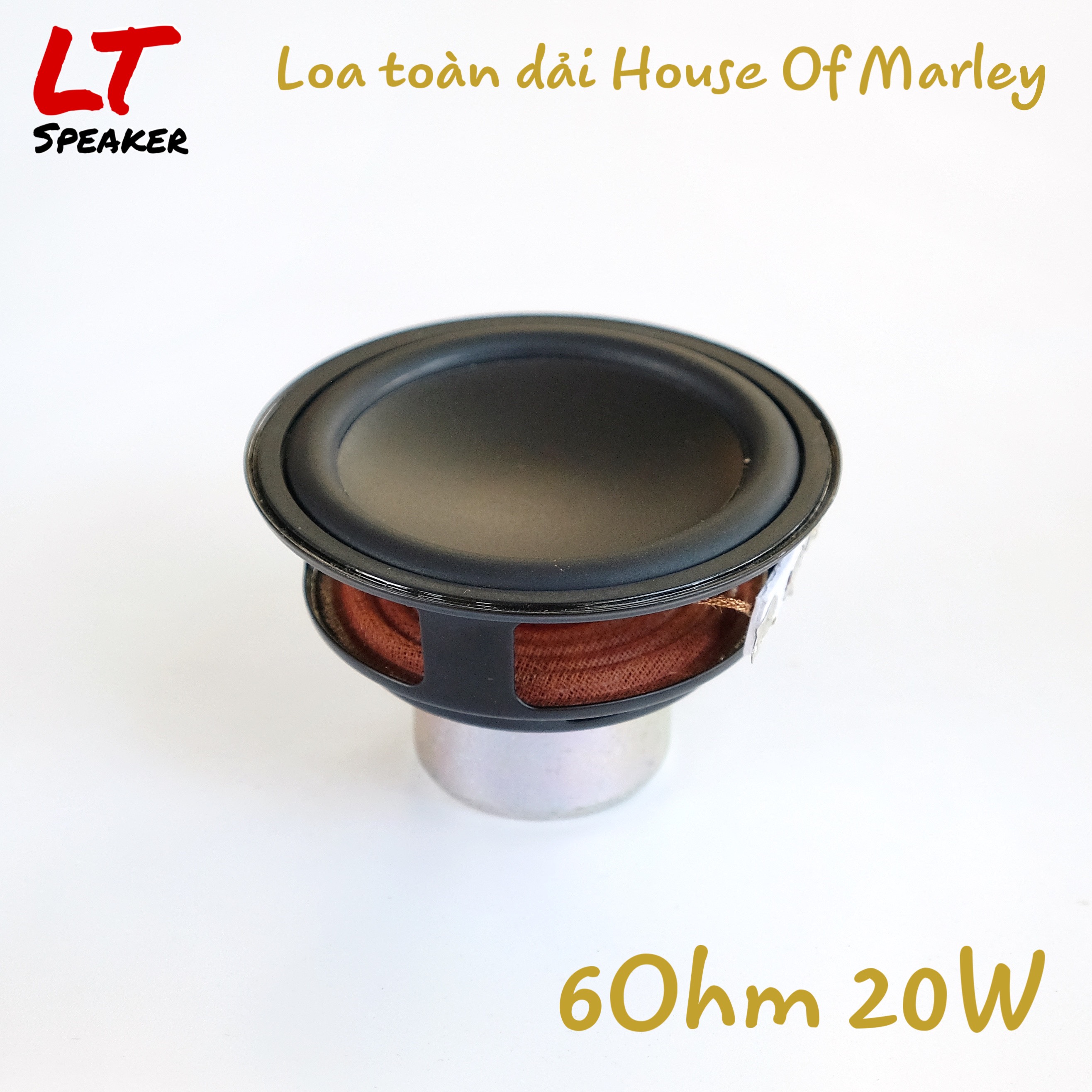 Loa toàn dải House Of Marley 2.5inch 6Ohm 20W thiên bass - DIY loa Bluetooth LT Speaker