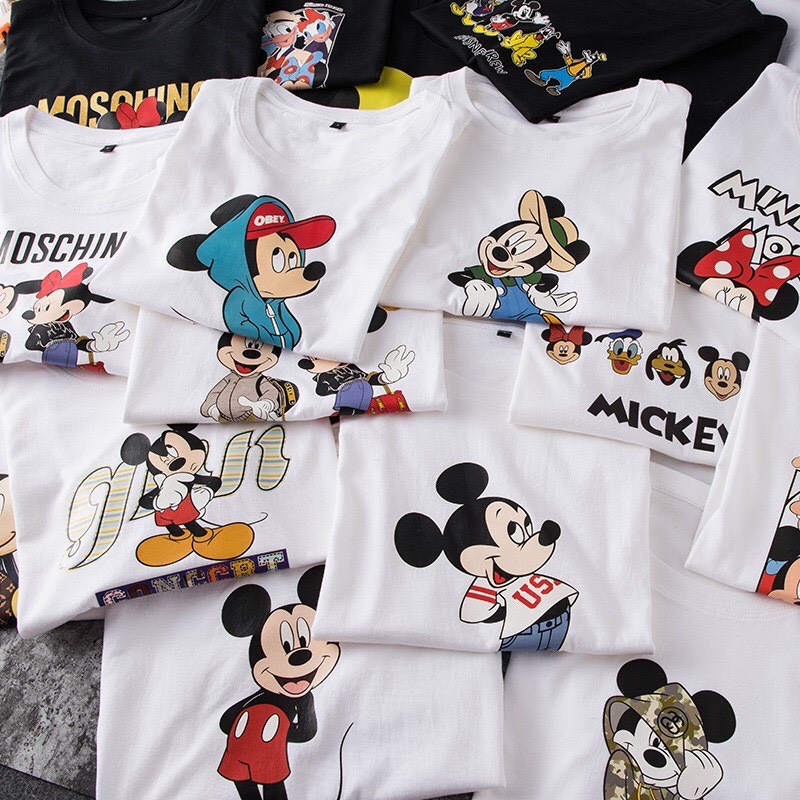 [HCM] áo thun cặp đôi đồ cặp đôi đồ gia đình đẹp- áo thun cotton bé trai bé gái mẫu mjkey -  <size 5-85kg>