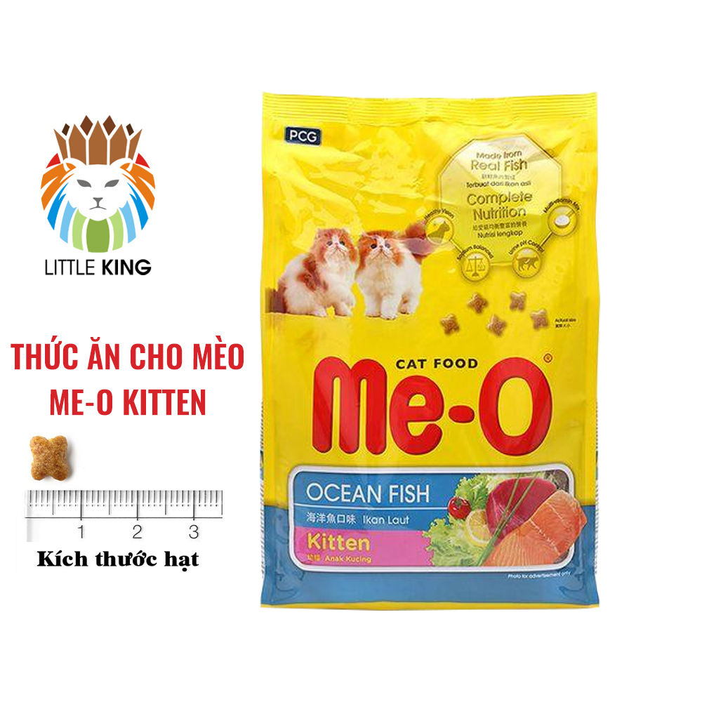 Thức ăn cho mèo con Me-o Kitten thức ăn hạt mèo giá rẻ Little King pet shop Chăm sóc thú cưng
