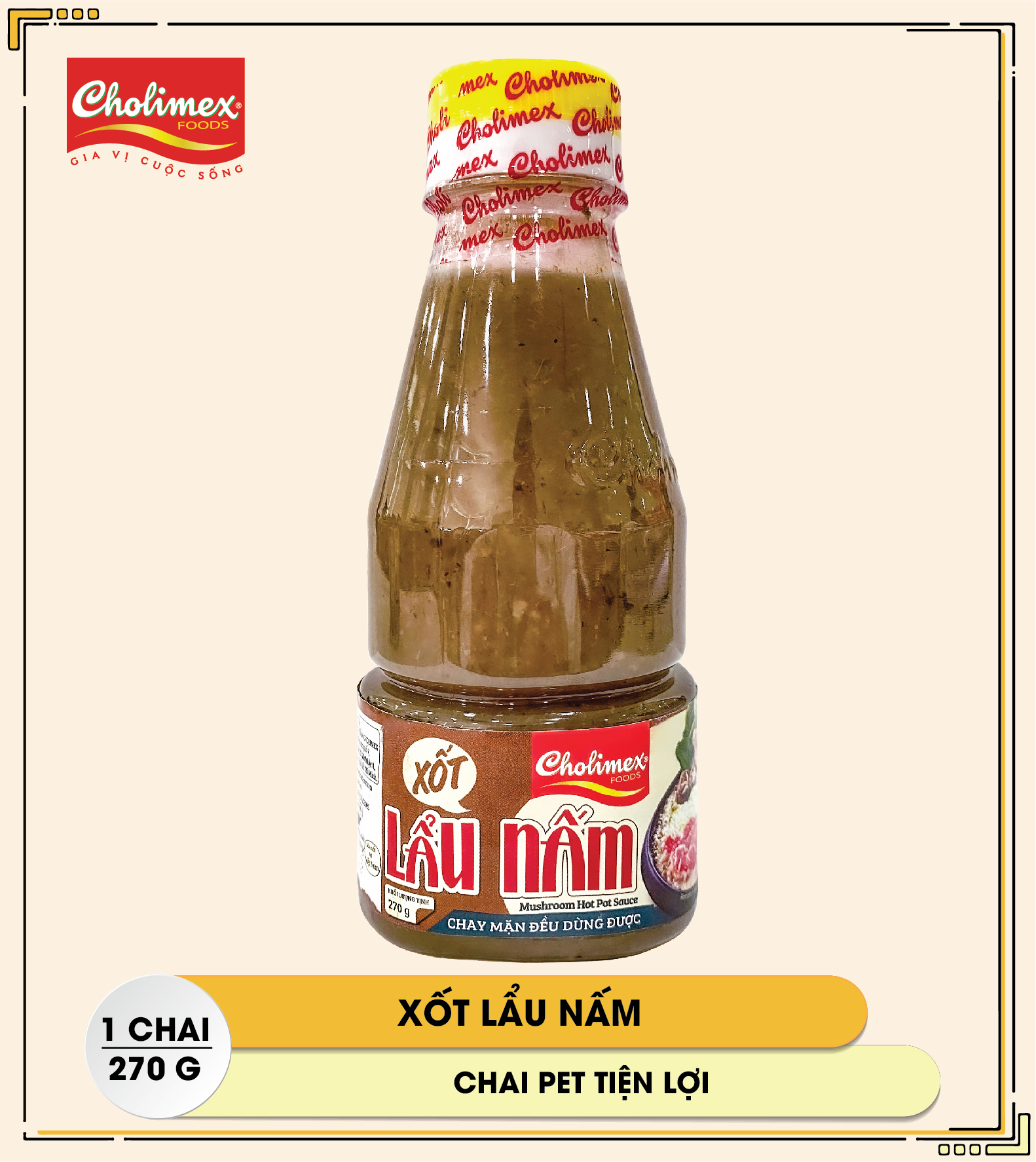 Xốt Lẩu Nấm Cholimex