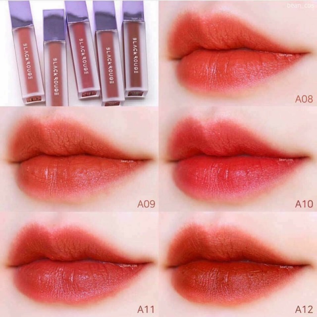 Son Black Rouge Air Fit Tint Full Màu A01-A32