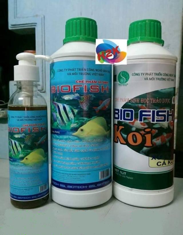 Men vi sinh BioFish cho hồ koi và bể cá rồng – bể thủy sinh