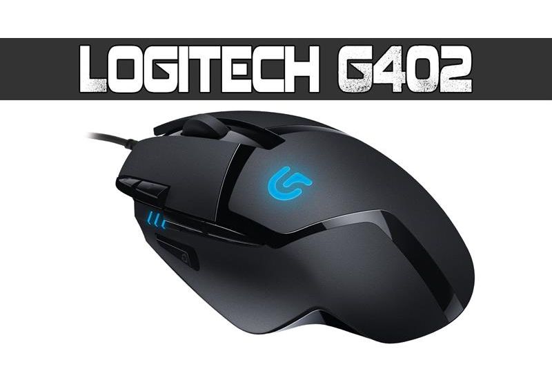 (HCM) Chuột có dây  Máy tính chơi game  Gaming Logitech G402 Fury  4000DPI LED  Hàng Cao Cấp .