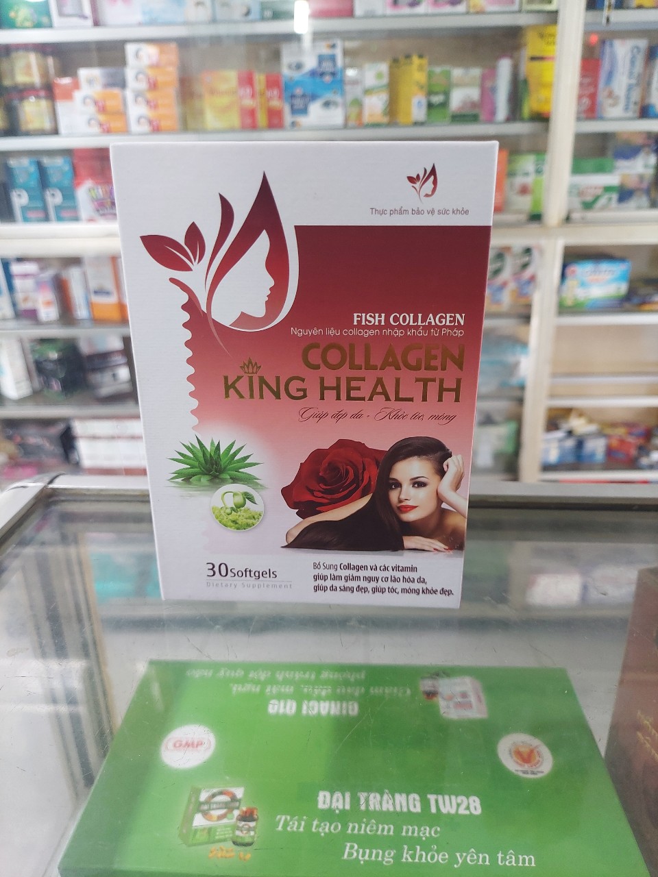 Viên Uống Sắc Đẹp Collagen King Health, hộp 30 viên
