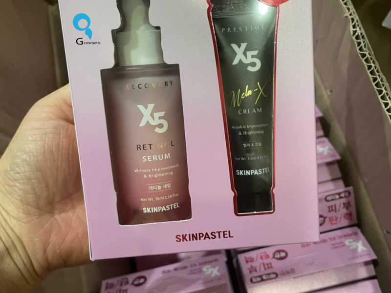 Set serum RETINON và Kem hỗ trợ trị nám