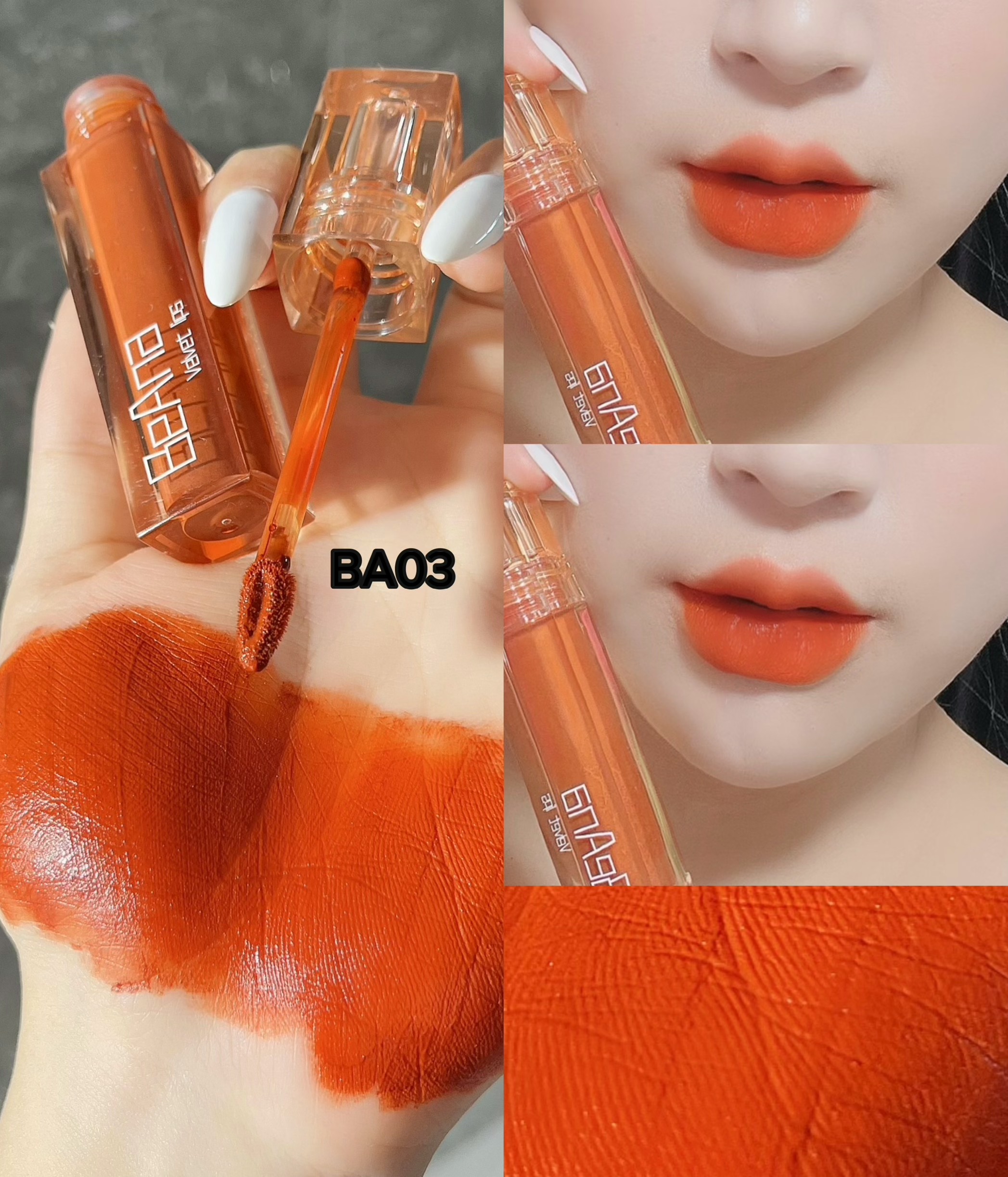 Son b.a special limited – son hữu cơ không chì siêu lì – màu son sáng da tươi tắn dễ đánh