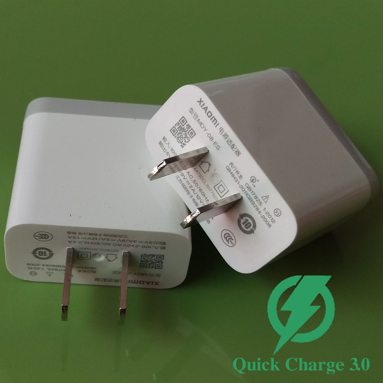 Củ sạc xiaomi quick charge 3.0, 5v-3a - 9v/2a - 12v/1.5a