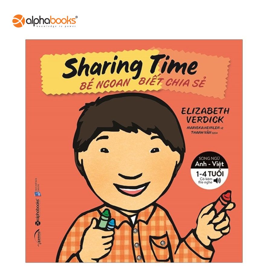 Sách Alphabooks - Bé Ngoan Biết Chia Sẻ – Sharing Time
