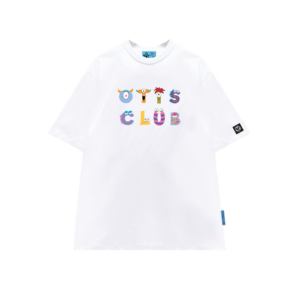 Áo thun tay lỡ cotton local brand otis club - tee monster