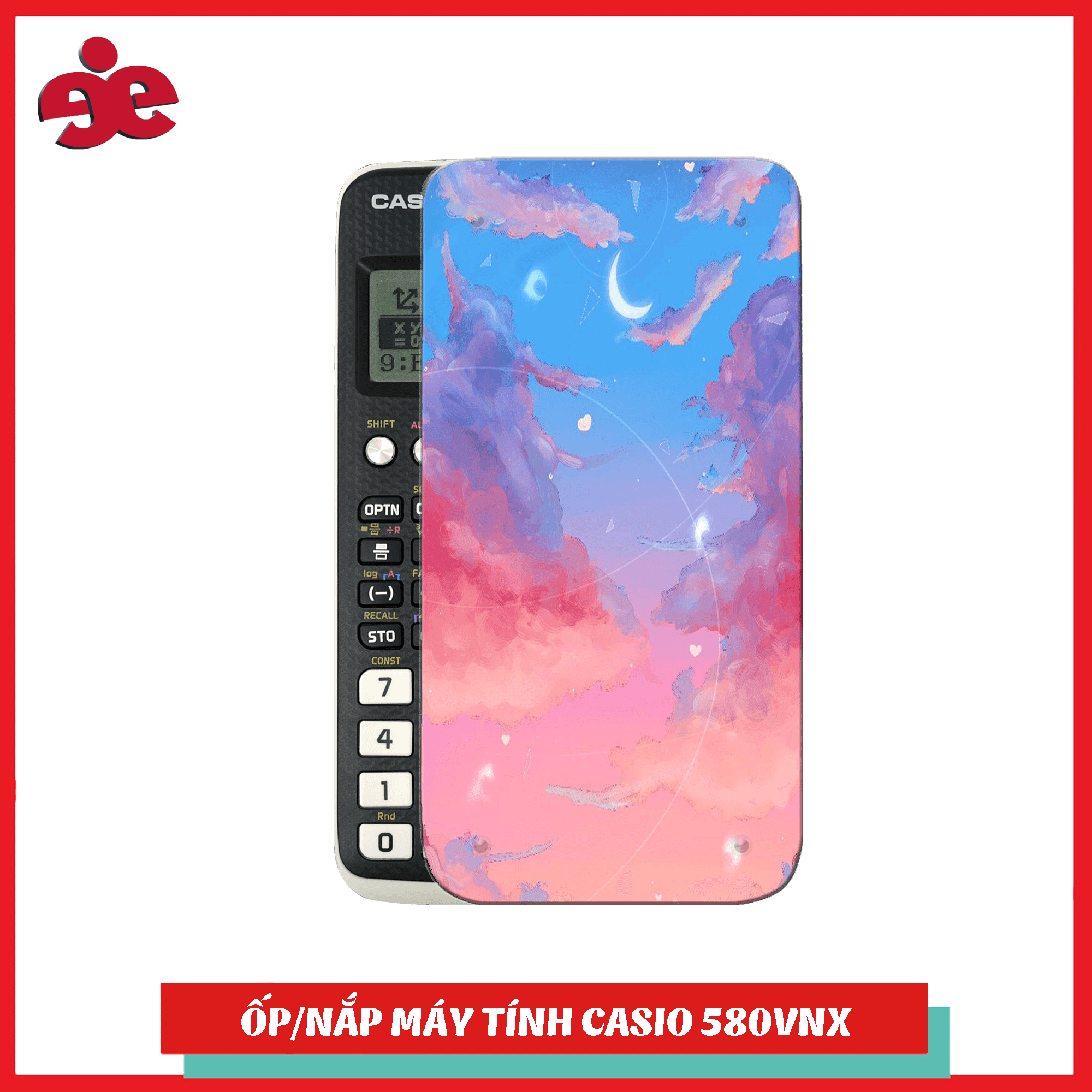 Ốp máy tính Casio/Nắp máy tính ngọ nghĩnh dễ thương 090
