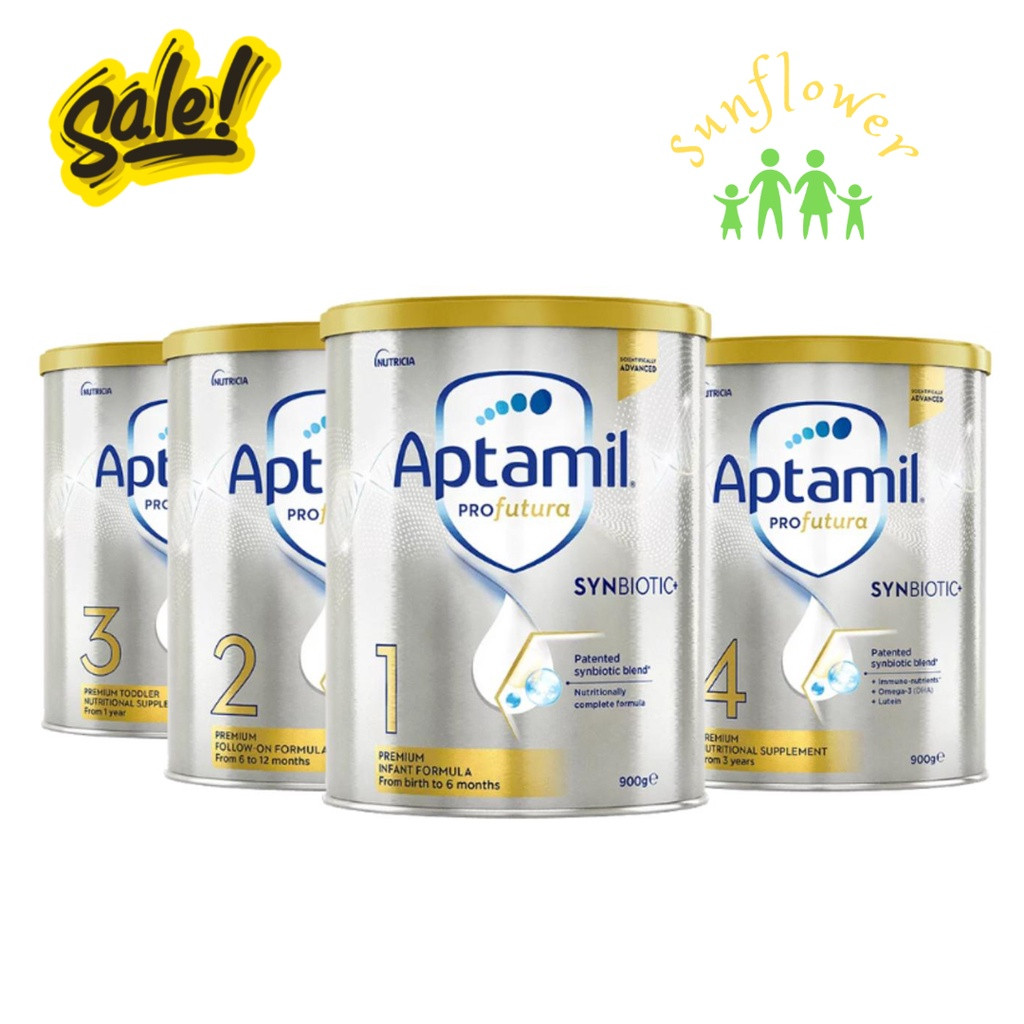 Sữa Aptamil Úc số 2 Profutura 900G cho bé từ 6-12 tháng