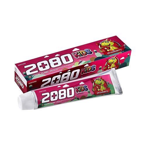 Kem đánh răng 2080 kids hương dâu hàn quốc 80g