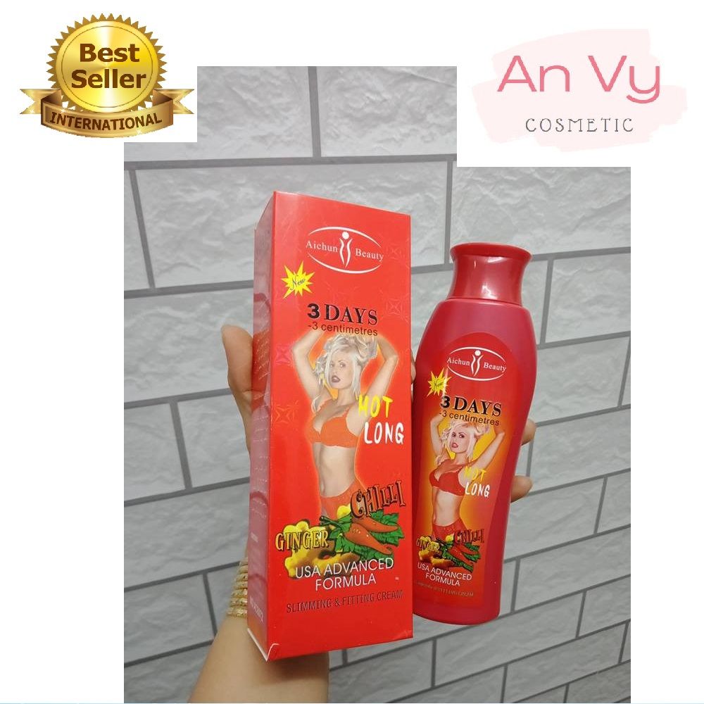 Kem tan mỡ thọn gọn đánh tan mỡ hiệu quả 3 days chilly 200ml - mẫu mới